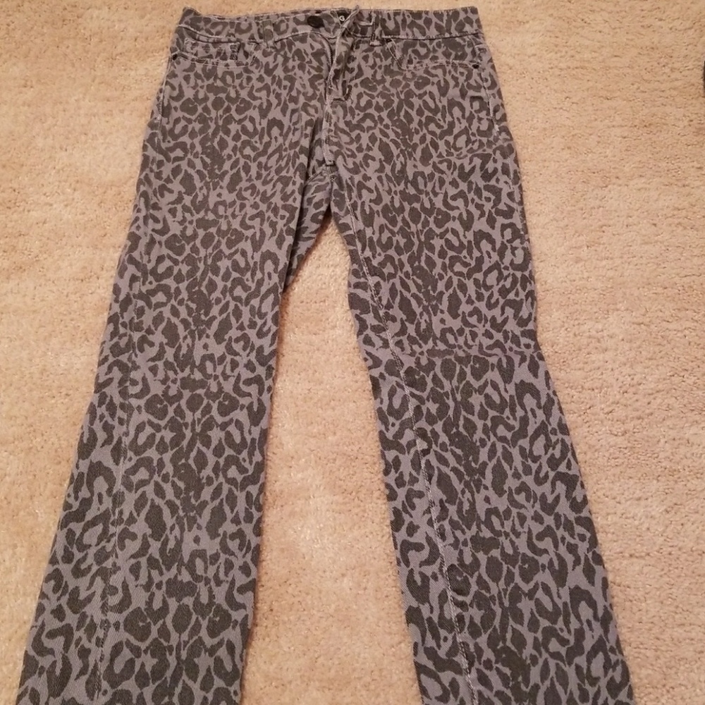 Cheetah Print Jeans